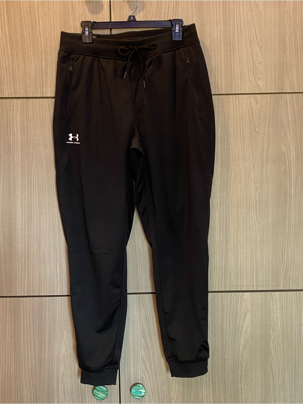 Under Armour UA Sportstyle Joggers Mens Large Black NWT Athleisure